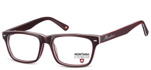 Okulary oprawki optyczne, korekcyjne Montana MA73D bordowe