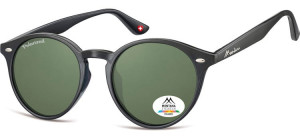 Okragle czarne okulary polaryzacyjne Montana MP20A