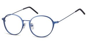 Lenonki zerowki Oprawki okulary korekcyjne 971D niebieskie