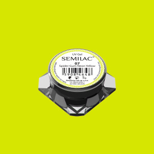 07 Semilac Spider Gum Neon Yellow