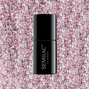 293 Lakier Hybrydowy Semilac Rose Gold Shimmer 7ml