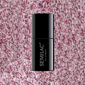294 Lakier Hybrydowy Semilac Rose Pink Shimmer 7ml