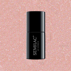 804 Semilac Extend 5w1 Glitter Soft Beige 