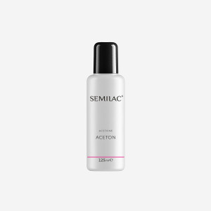 Zmywacz Do Lakieru Hybrydowego Semilac Acetone 125ml