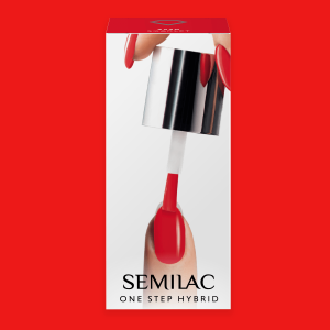S530 Semilac One Step Hybrid Scarlet 5ml