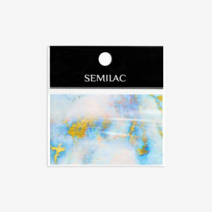 Folia Transferowa 07 Semilac Nail Transfer Foil Blue Marble