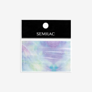 Folia Transferowa 09 Semilac Nail Transfer Foil Pink & Blue Marble