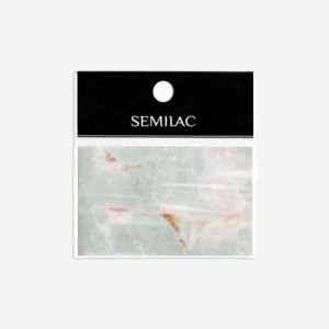 Folia Transferowa 10 Semilac Nail Transfer Foil Grey Marble