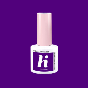 338 hi Hybrid Lakier Hybrydowy Violet Orchid 5ml