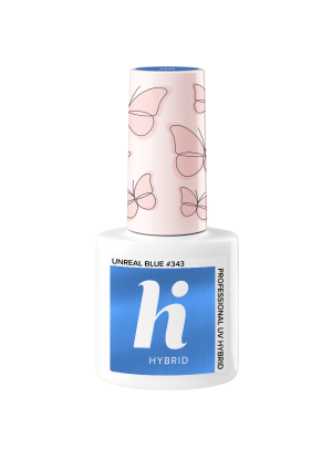 343 hi Hybrid Butterflies Lakier Hybrydowy Unreal Blue 5ml