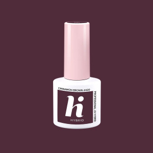 420 hi Hybrid Lakier Hybrydowy Cinnamon Brown 5ml