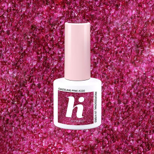 230 hi Hybrid Lakier Hybrydowy Dazzling Pink 5ml