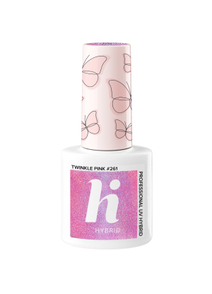 261 hi Hybrid Lakier Hybrydowy Twinkle Pink 5ml