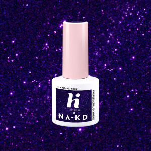 302 hi Hybrid Lakier Hybrydowy Shiny Violet 5ml