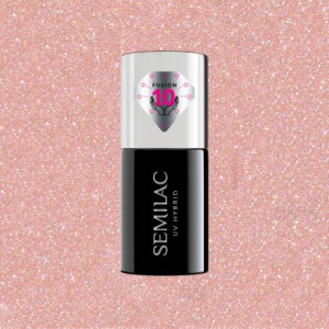 804 Semilac Extend Care 5w1 Glitter Soft Beige 7ml