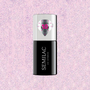 806 Semilac Extend Care 5w1 Glitter Delicate Pink 7ml