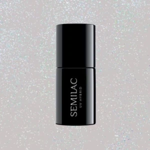338 Lakier Hybrydowy Semilac Cozy Gray Shimmer 7ml