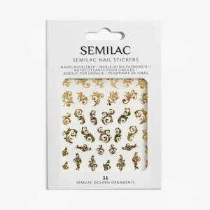 11 Semilac Naklejki Na Paznokcie Golden Ornaments
