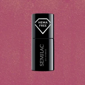 377 Lakier Hybrydowy Semilac Shimmer Stone Ruby 7ml