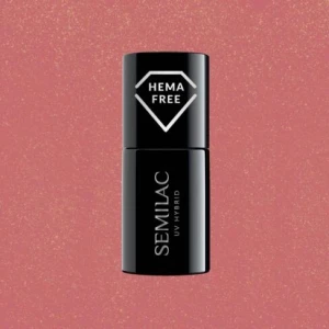 378 Lakier Hybrydowy Semilac Shimmer Stone Amber 7ml