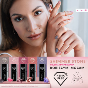Kolekcja Semilac Shimmer Stone (375, 376, 377, 378, 379) - lakiery dostępne również osobno
