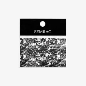 25 Semilac Folia Transferowa Black Lace