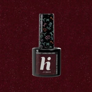 450 hi Hybrid Lakier Hybrydowy Garnet Capricorn 5ml