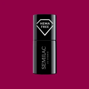 436 Lakier Hybrydowy Semilac Powerful Burgundy 7ml
