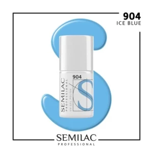904 Semilac Professional Lakier Hybrydowy Ice Blue 7ml