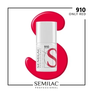 910 Semilac Professional Lakier Hybrydowy Only Red 7ml