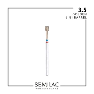 3.5 Semilac Professional Frez Golden 2w1 Walec