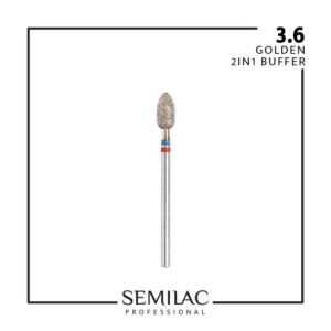 3.6 Semilac Professional Frez Golden 2w1 Buffer