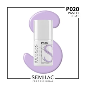 P020 Semilac Professional Lakier Hybrydowy Pastel Lilac 7ml