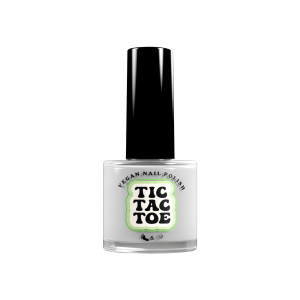 Tic Tac Toe #01 wegański lakier do paznokci Baby One More White 5ml