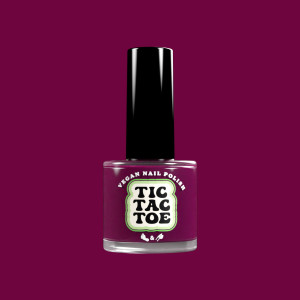 Tic Tac Toe #10 wegański lakier do paznokci Deep Purple 5ml