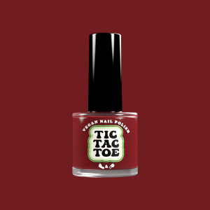 Tic Tac Toe #12 wegański lakier do paznokci Bitter Sweet Chestnut 5ml