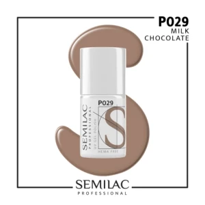 P029 Semilac Professional Lakier Hybrydowy Milk Chocolate 7ml