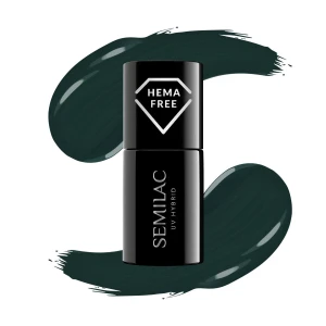 422 Lakier Hybrydowy Semilac Deep Forest Green 7ml