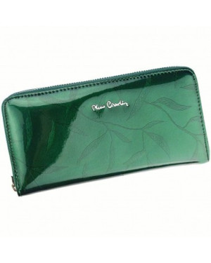 Stylowy portfel damski Pierre Cardin zielony