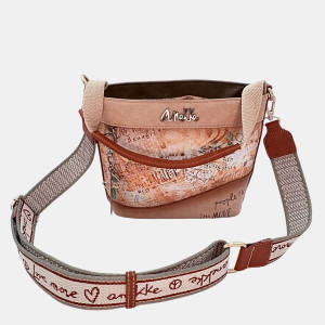 Listonoszka Anekke Peace & Love 38833-424 – ekoskóra, boho, kieszeń na ściągacz