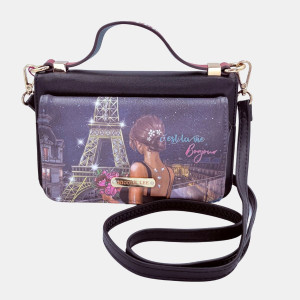 Portfel damski Nicole Lee Tour de Paris z funkcją RFID – multikolor, 2w1