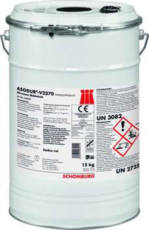 Asodur-v2370 żywica epoksydowa dwuskładnikowa 15kg szary Schomburg