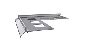 Narożnik zewnętrzny dla balkonów z posadzką ceramiczną Renoplast K30 90°