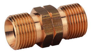 Podwójny łącznik do węży Sievert BSP 3/8″ LH x BSP 3/8″ LH