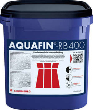 Szybkowiążąca hybrydowa zaprawa uszczelniająca Schomburg Aquafin RB-400 24kg