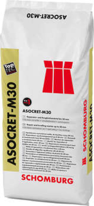Wodoodporna masa wyrównawcza Schomburg Asocret-M30 25 kg