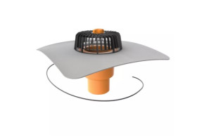 Wpust dachowy ogrzewany pionowy TWE_S TPO/FPO Thermoplan T Bauder TOPWET