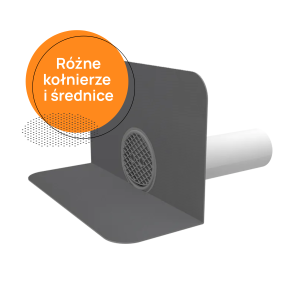 Rzygacz Topwet TWC okrągły - kołnierz STE