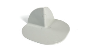 Narożnik Bauder PVC jasnoszary