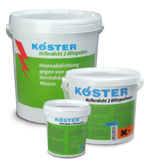 KOESTER KD 2 Blitzpulver Mineralny proszek wysokoreaktywny, błyskawicznie wiążący